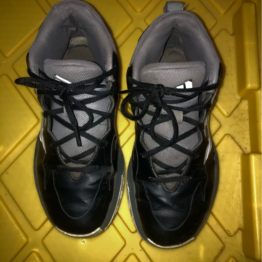 Adidas Black and Gray Sneakers